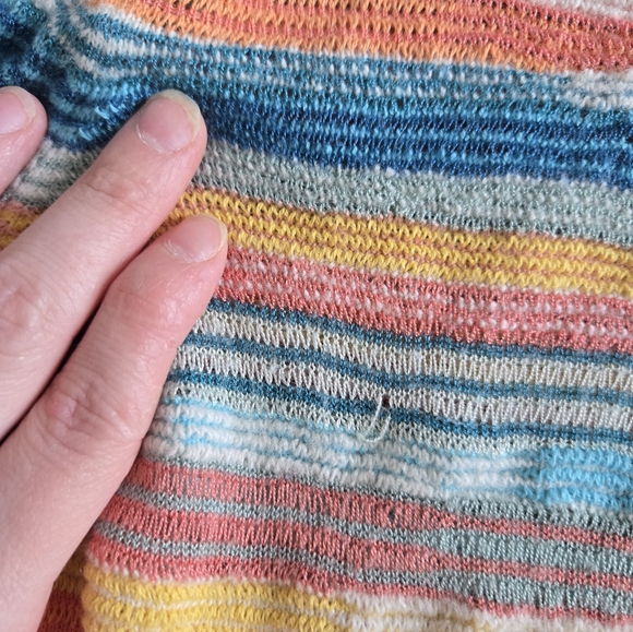 Anthropologie multicolored pullover sweater - Picture 5 of 6